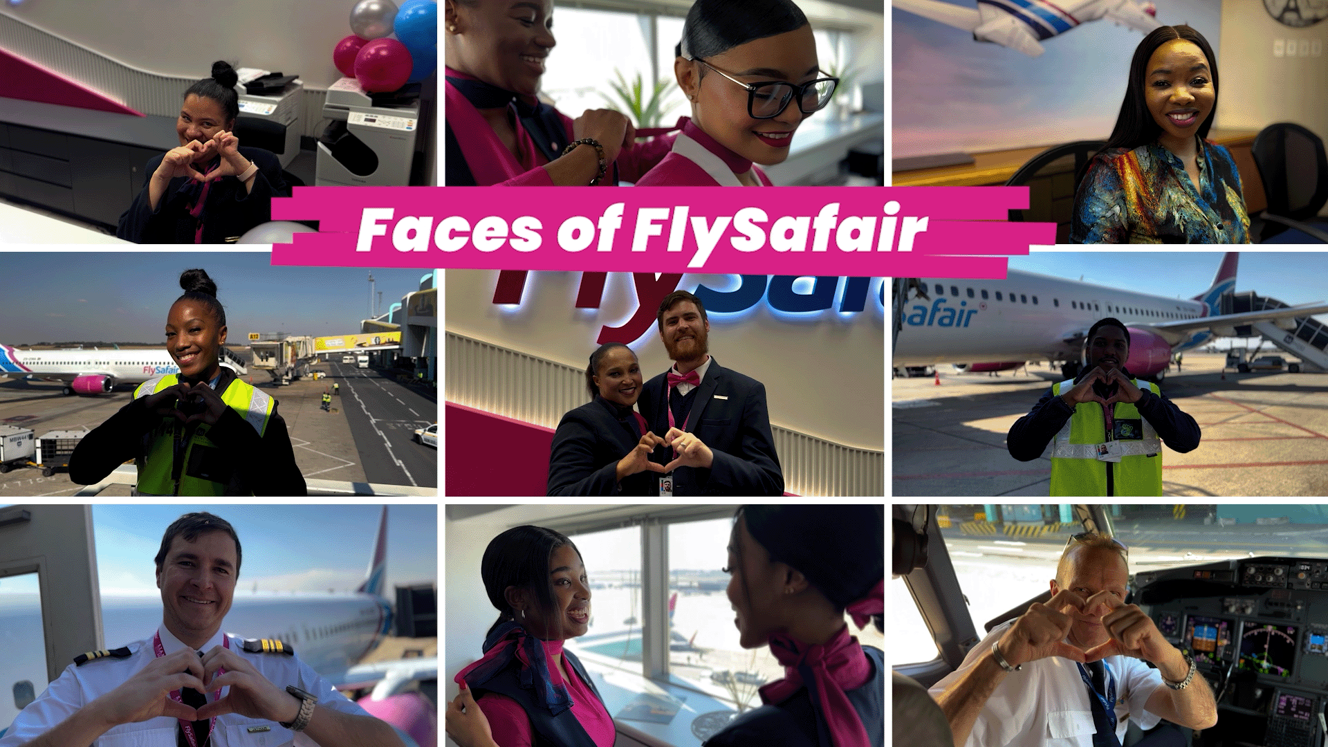 Faces of FlySafair